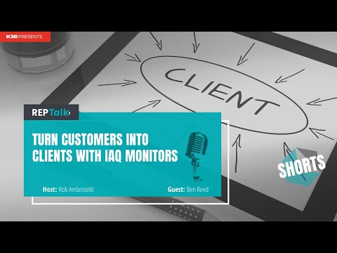 IAQ monitors customers to clients